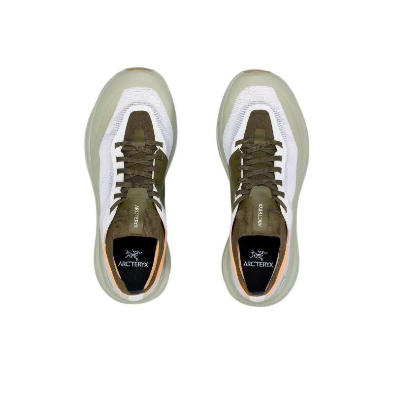 Arcteryx SYLAN Anti Slip Wear Resistant Low Top Trail Running Running Shoes Men's Polar White-2