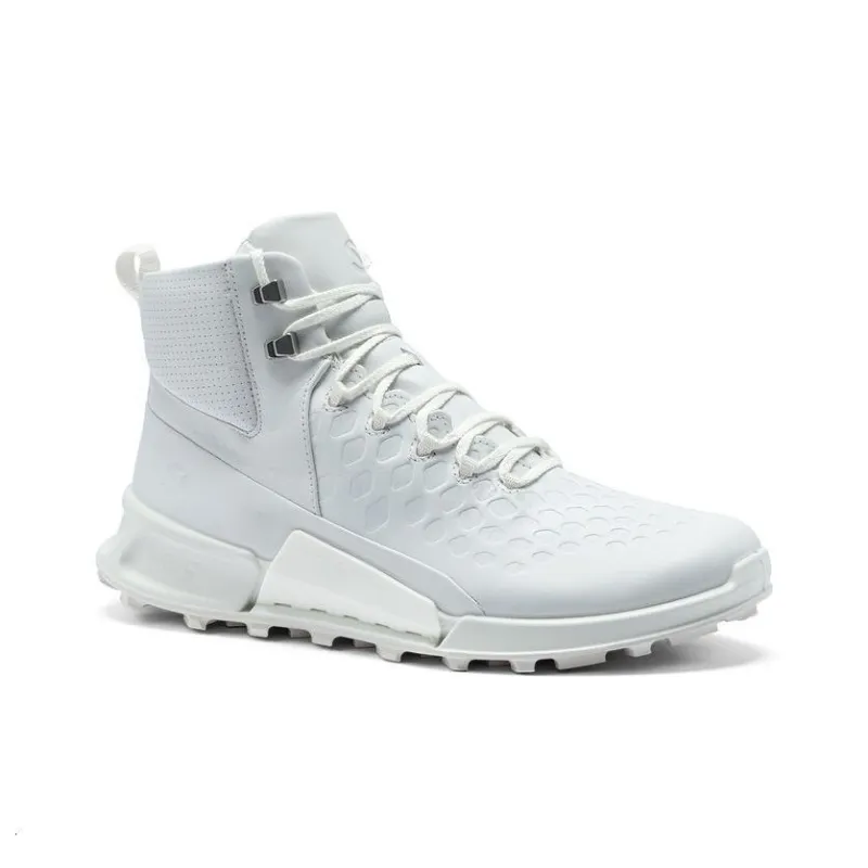 Ecco Step 2.1 Series High Top Casual Shoes Men's White-1