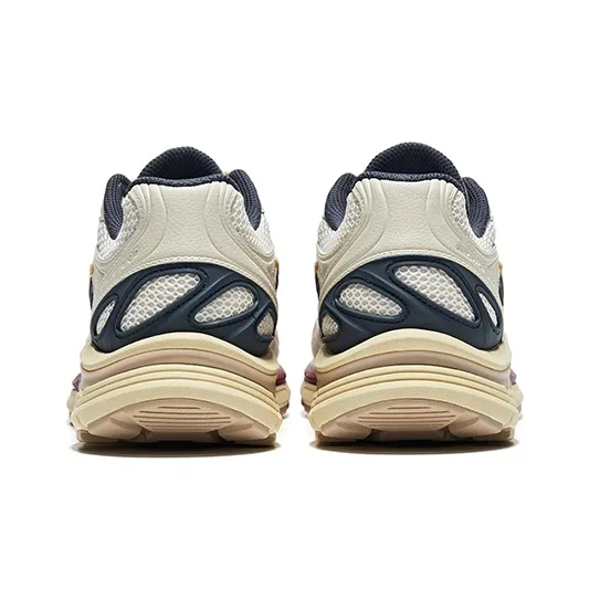 Saucony Kinvara 4 Low Top Running Shoes Unisex Beige Blue Red-3