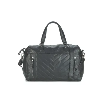 Nat & Nin Cow Leather Shoulder Bag, Crossbody Bag, Handbag Women's Black