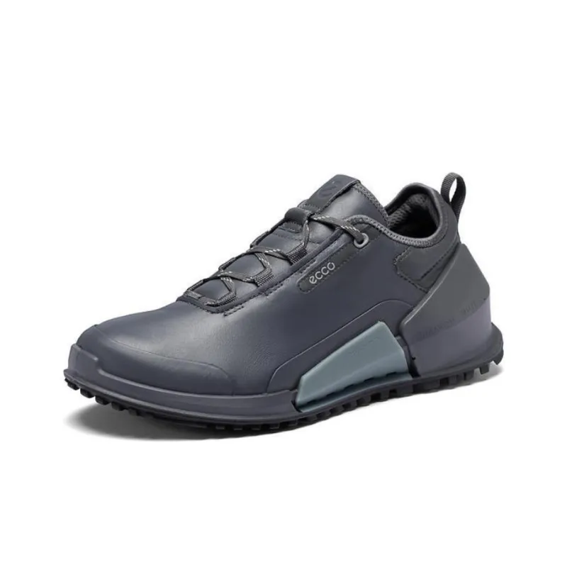 Ecco Low Top Casual Shoes Men's Magnet Gray-2