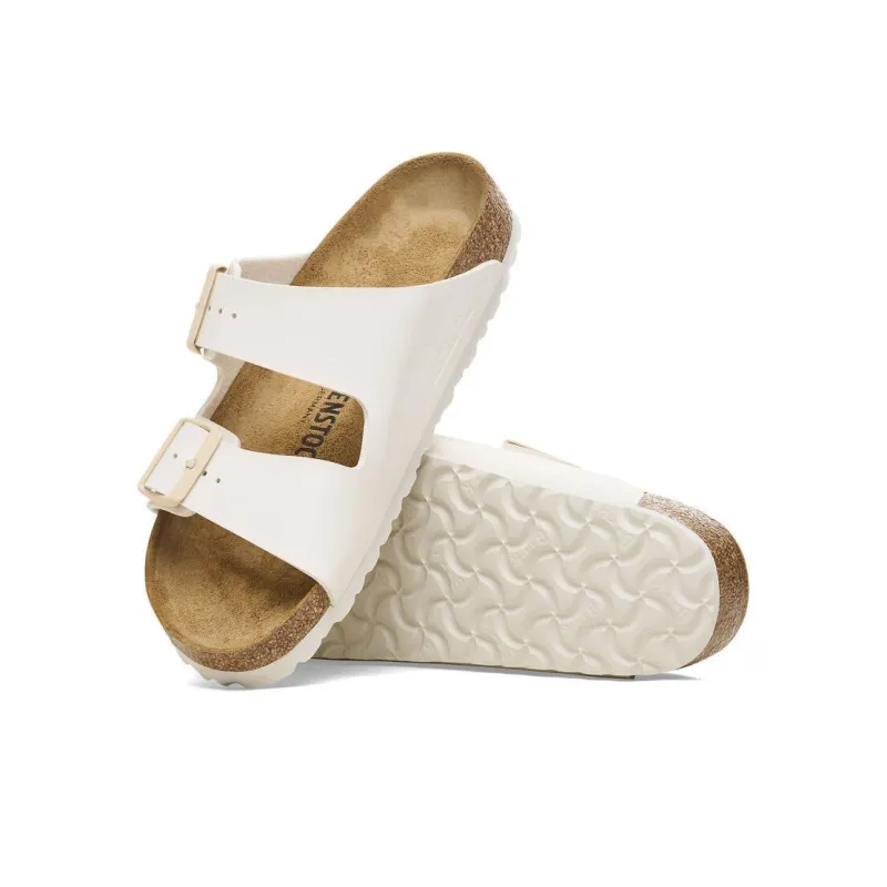 Birkenstock Slide Slippers Unisex Eggshell Color Regular-4