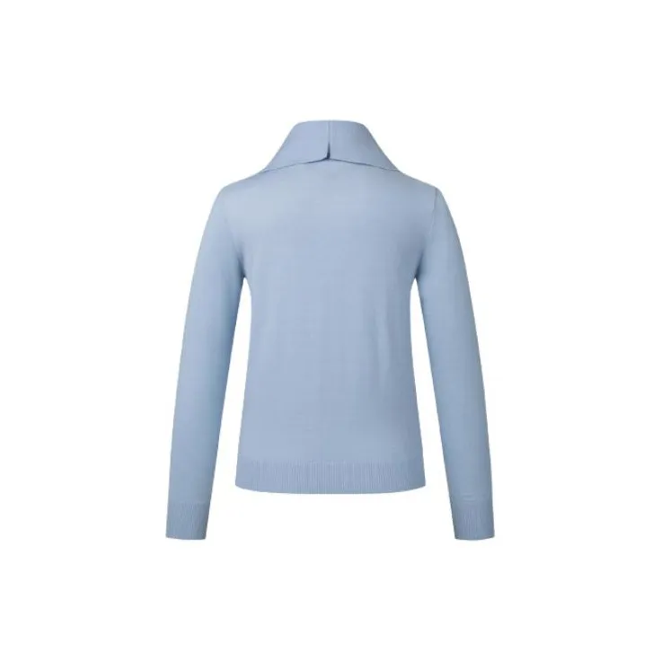 DESCENTE Golf Sweaters Women's Blue-2