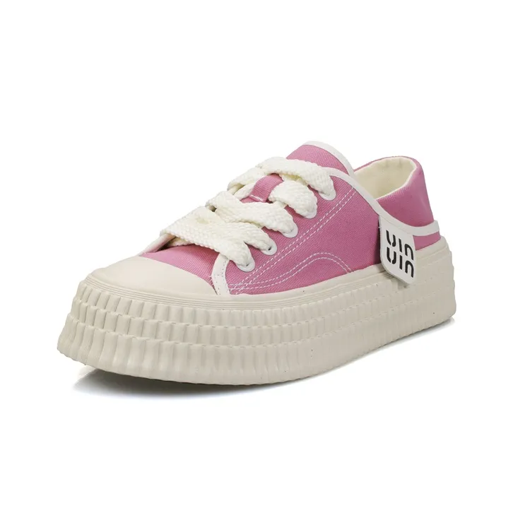 B10CROWN Anti Slip Wear Resistant Low Top Canvas Shoes Women's-2