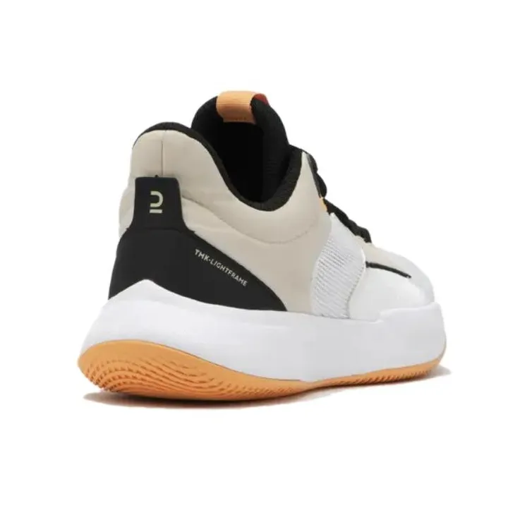 DECATHLON Fast 500 Low Durable Breathable Low Top Basketball Shoes Men's White-4