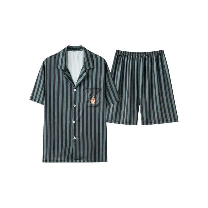 PBENO PD Pajama Set Men's Olive Green-0