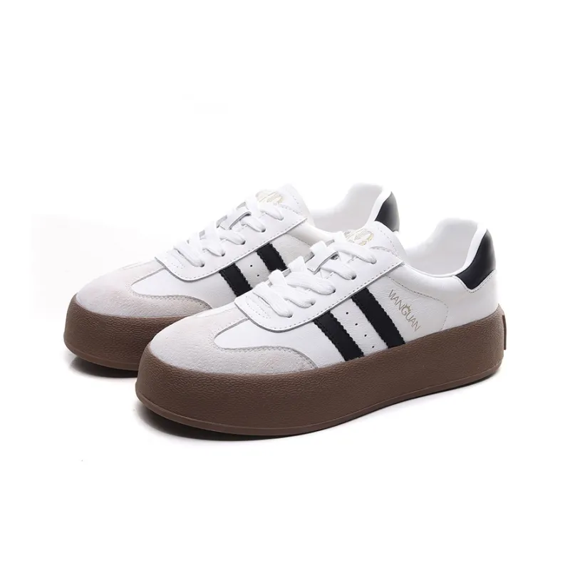 Age Of The Crown Low-Top Skateboard Shoes Women's White-3