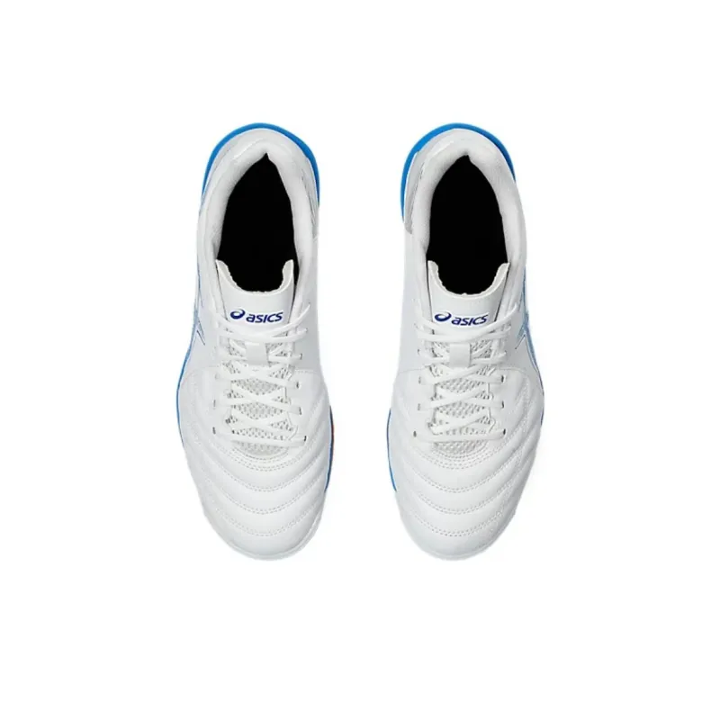 Asics Calcetto Wd 9 Wide 'White Electric Blue'-4