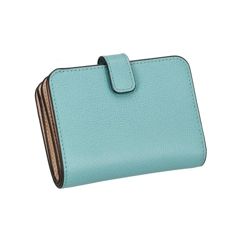 Furla Leather Wallet Mini Women's Blue-1