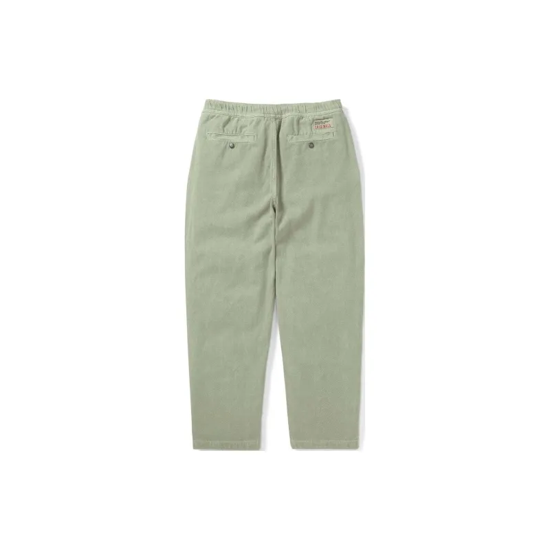 Thisisneverthat SS24 Overdyed Twill Pant Casual Pants Unisex Beige-1