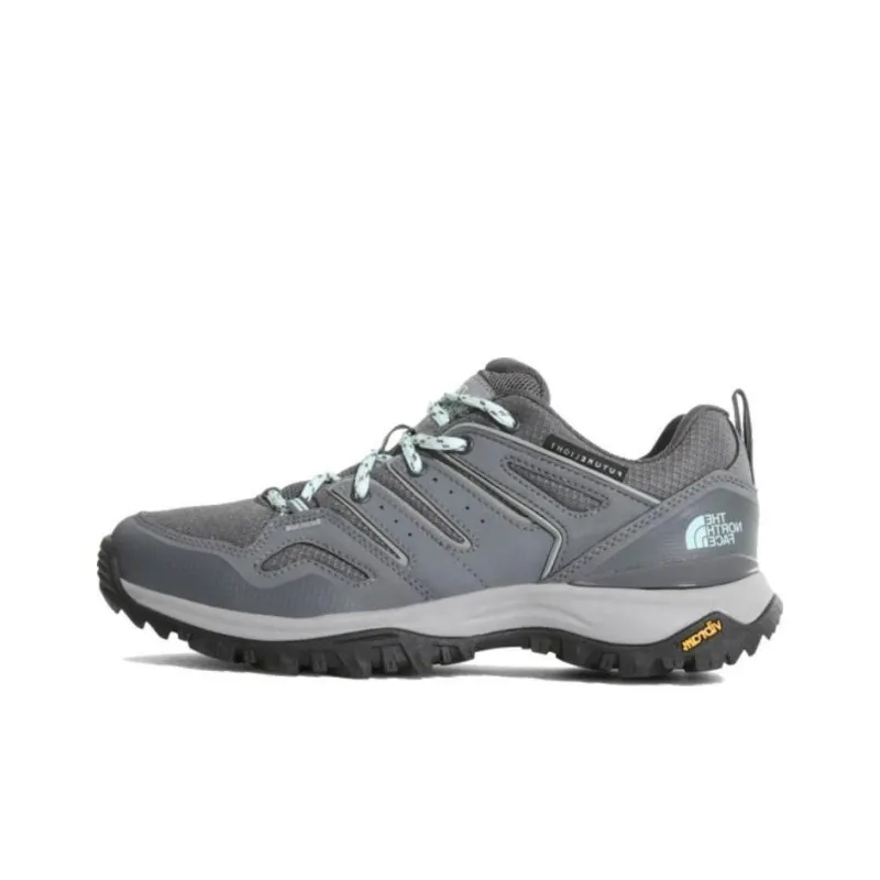 THE NORTH FACE Cushioning Anti Slip And Wear Resistant Low Top Hiking Trekking Shoes Women's Gray Green-0