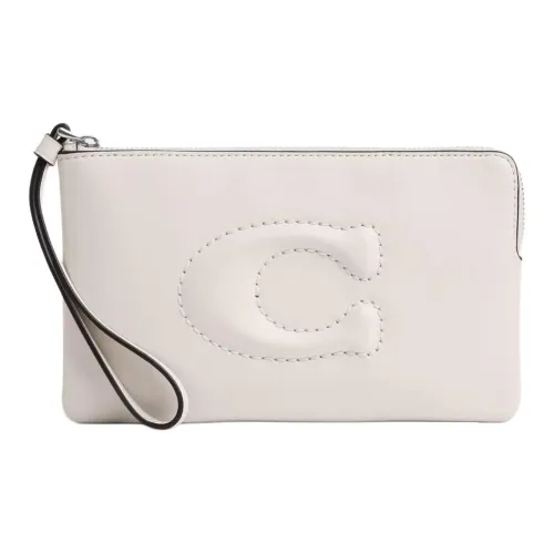 COACH Corner Zip Clutches