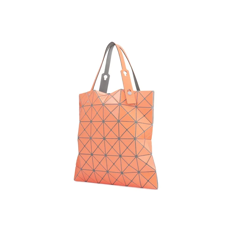 ISSEY MIYAKE Polyvinyl Chloride Resin Tote Bag, Shopping Bag, Handbag Women's Orange-1