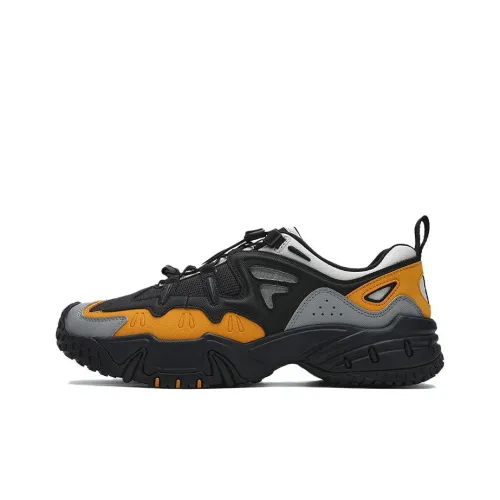 FILA FUSION KRIPTONITE Casual Shoes Men Low Top Black Yellow Gray