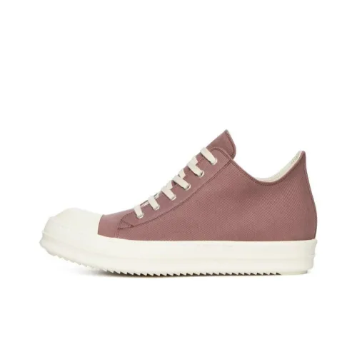 Rick Owens DRKSHDW High-Top Skateboard Shoes Women's Pink White