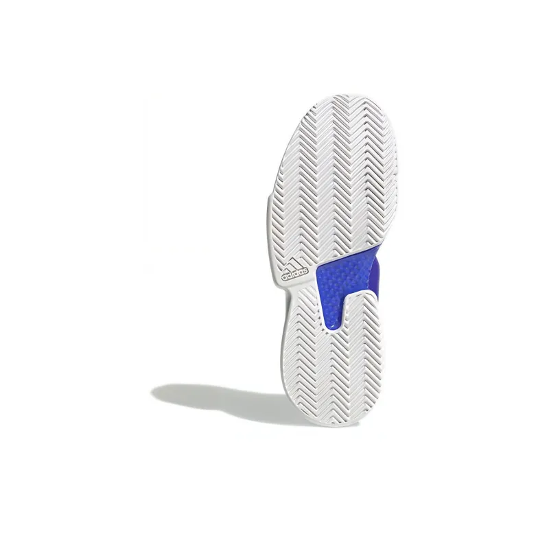 Adidas Solematch Bounce Lightweight And Wear-resistant Low-Top Running Shoes Men's White Blue Green-5