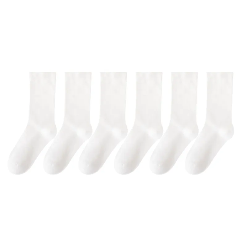 XXLLG Mid Calf Socks Women's 6 Pack-5