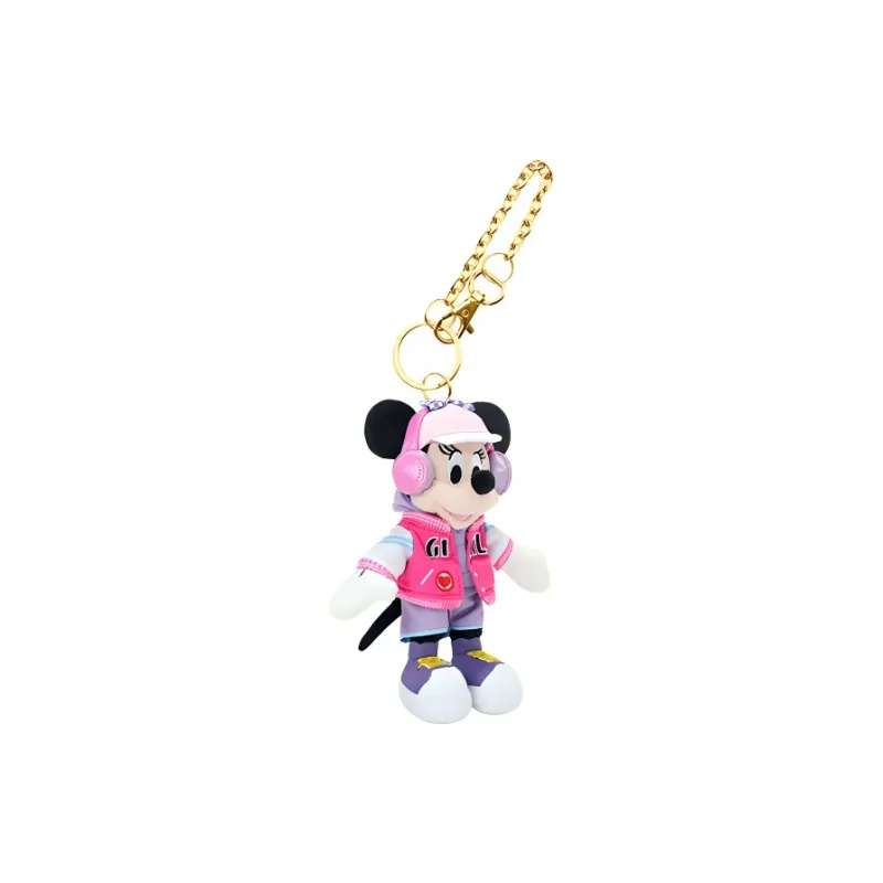 Disney Minnie 2024 Spring Mickey Mouse And Friends Collection Dolls Plush Pendant 16.5cm Height-1