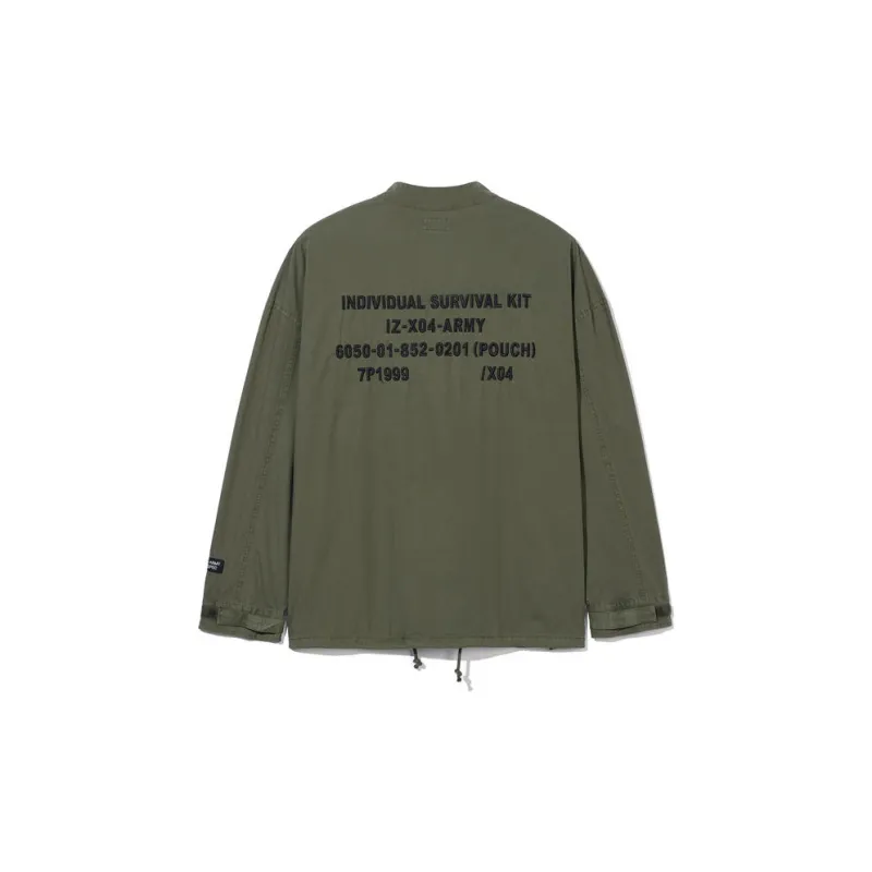 Izzue Jackets Coats Men's Army Green-1