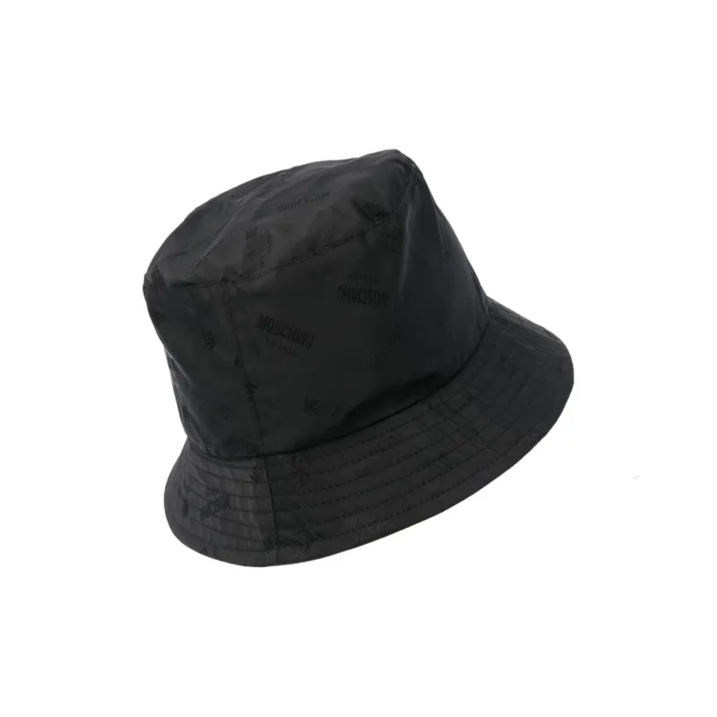 MOSCHINO Logo jacquard Bucket Hat-1