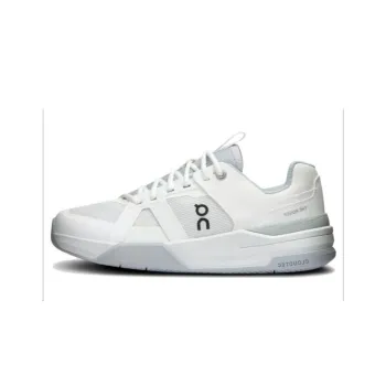 FEIDELEI x On THE ROGER CH Pro Youth Cushioning Wear-Resistant Low-Top Kids' Outdoor Shoes White Gray Teenagers
