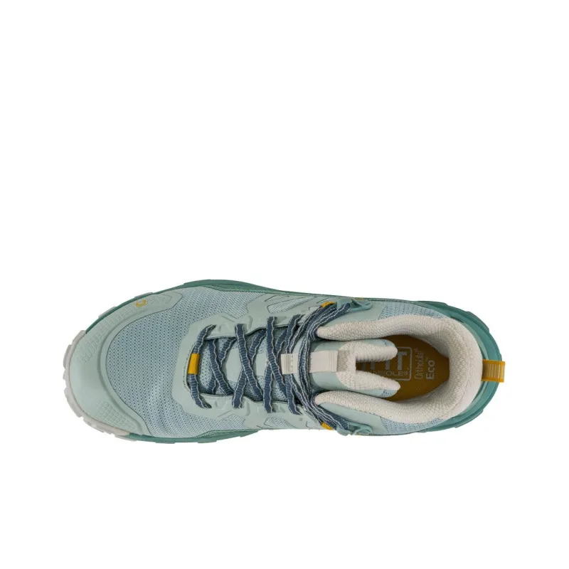 Oboz Footwear Katabatic Cushioning Wear-Resistant Mid-Top Trekking Shoes Women's Blue Green-3