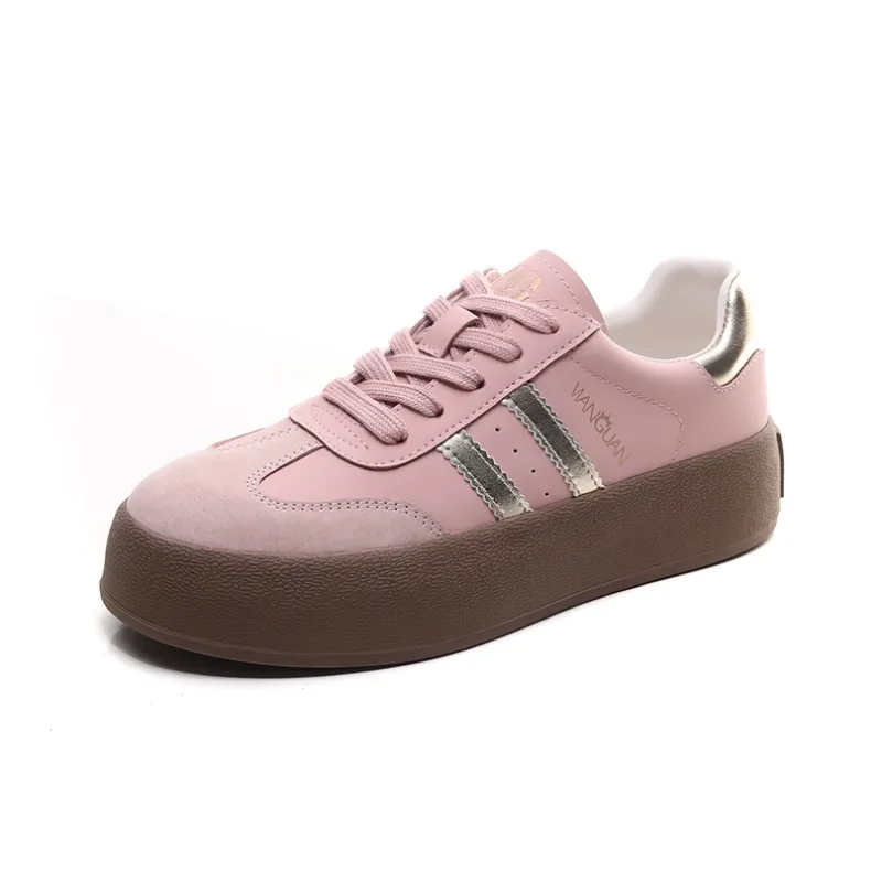 Age Of The Crown Low-Top Skateboard Shoes Women's White-5