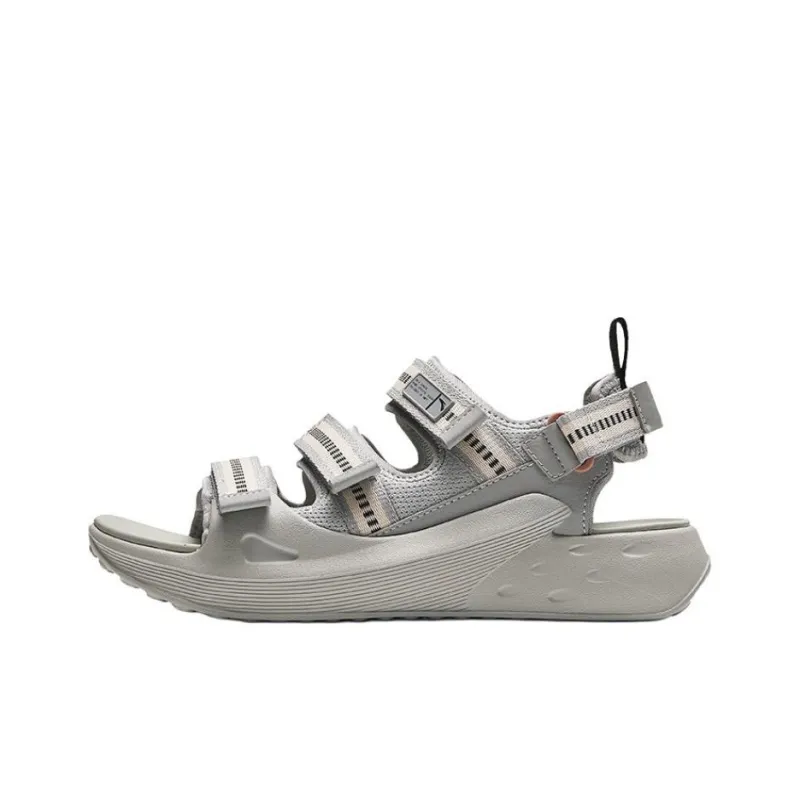 Anta Life Collection Beach Sandals Women's Gray Brown Black-0