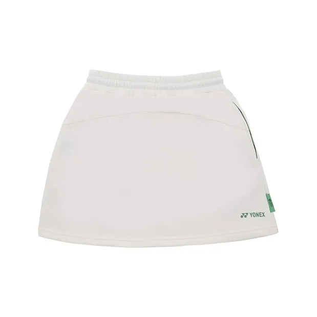 YONEX Natural And Environmentally Friendly Series SS24 Casual Short Skirts Women's Ecru-1