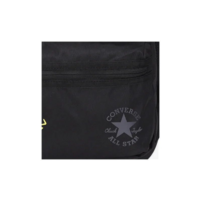 Converse Straight Edge Polyester Backpack Regular Unisex Black-3