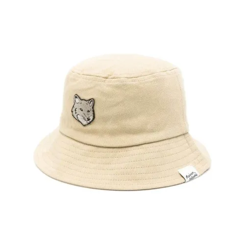 Maison Kitsuné Fox-motif Cotton Bucket Hat