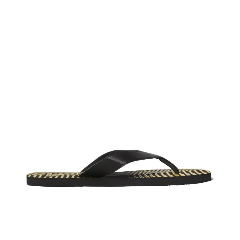 Adidas Swim Beach Print Max Out 19 Slippers Slippers Men's Black Yellow-1