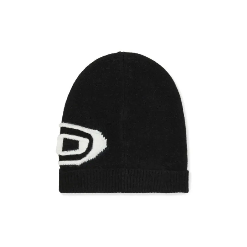 DIESEL K-Peel Logo-intarsia Beanie-1