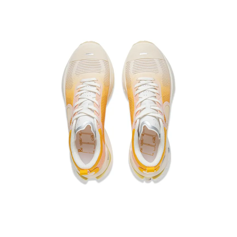 LiNing Jueying CRC Cushioning Rebound Low Top Running Shoes Men's Vanilla Yellow-3