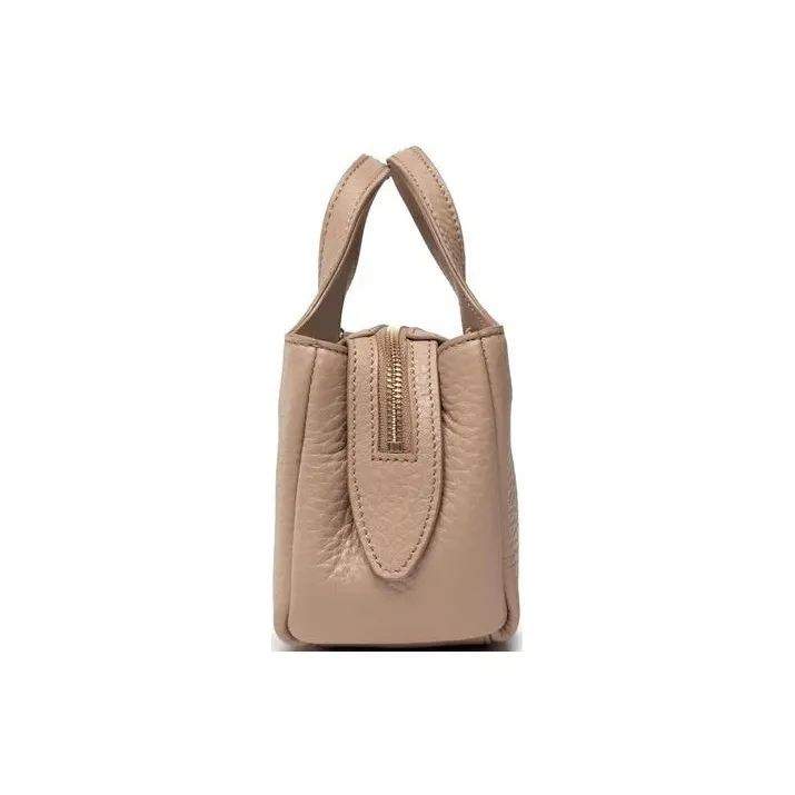 Furla Leather Tote Bag Shopping Bag Shoulder Bag Crossbody Bag Handbag Mini Unisex Taupe-1