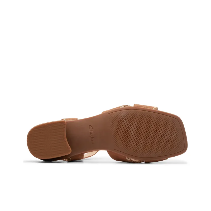 Clarks Beach Sandals Women's Khaki-4