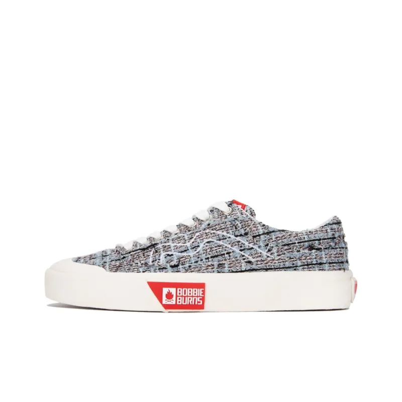 BOBBIE BURNS Lightweight Support Low-Top Skateboard Shoes Women's Gray-0