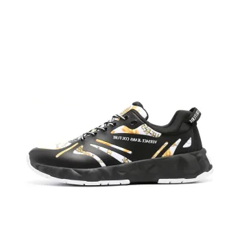 VERSACE JEANS Low Top Casual Shoes Men's Black