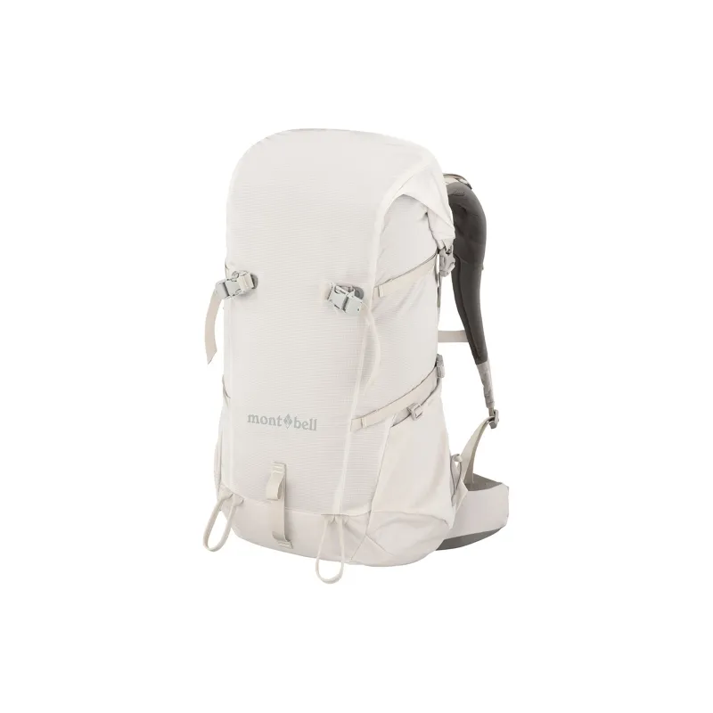 MONTBELL Nylon Outdoor Mountaineering Bag Backpack Regular Unisex Light Gray-1
