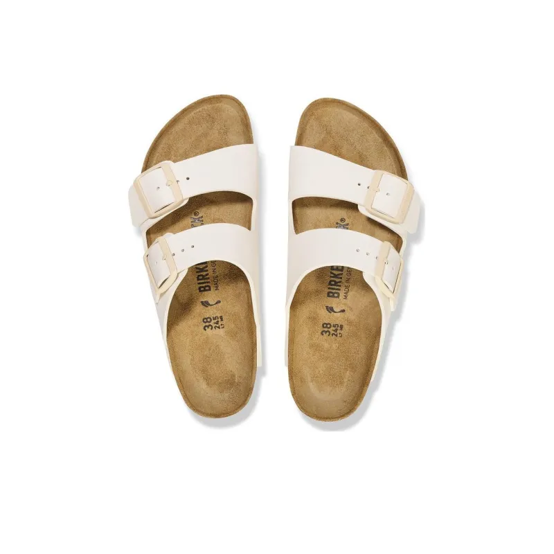 Birkenstock Slide Slippers Unisex Eggshell Color Regular-3