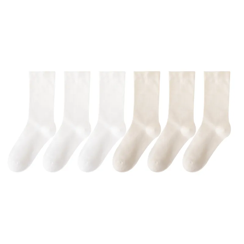 XXLLG Mid Calf Socks Women's 6 Pack-7