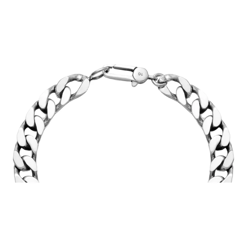 GUCCI Sterling Silver Bracelets Unisex-2