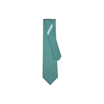 Ferragamo Margarita-print Silk Tie