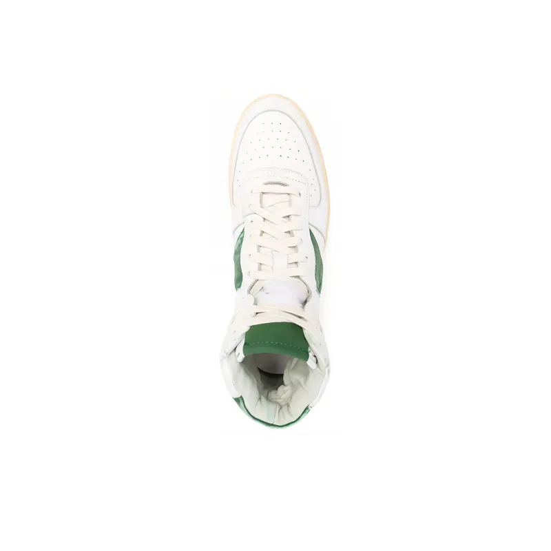 RHUDE Rhecess Hi White Green-4