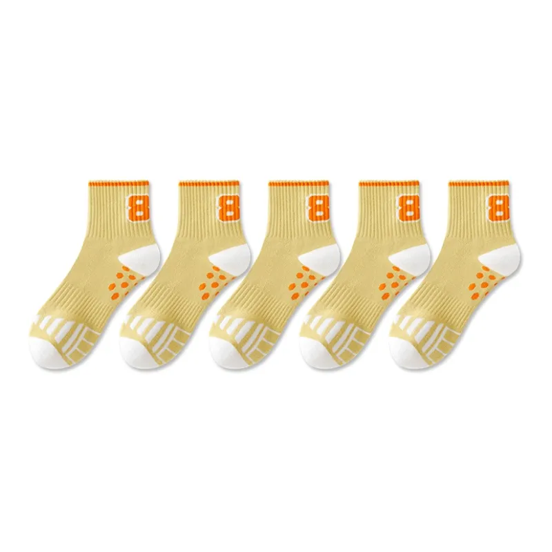 Taste The Color Mid Calf Socks Women's 5 Pack-40