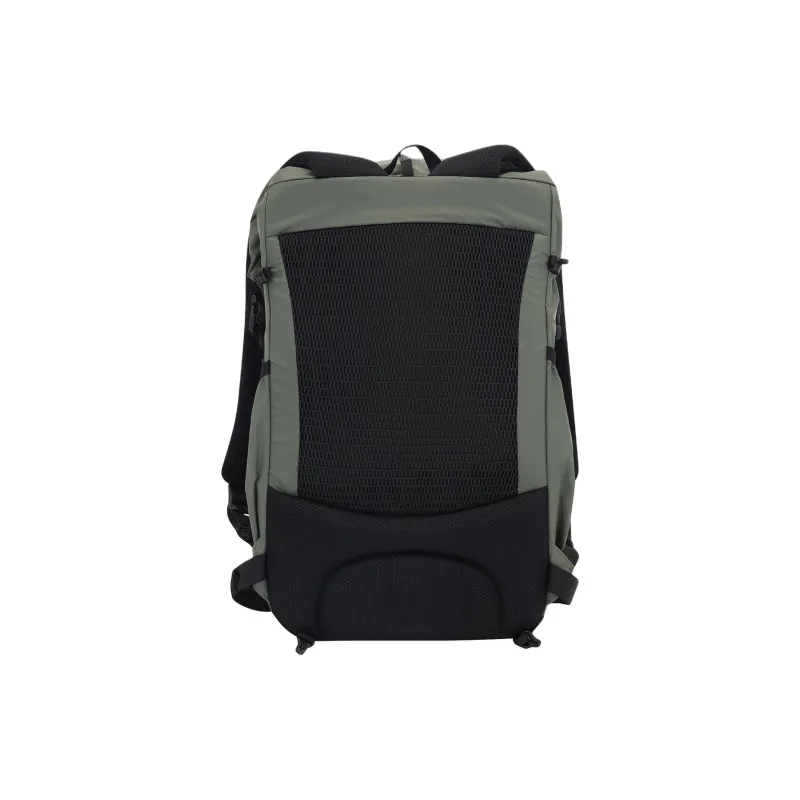 KOLON SPORT Nylon Outdoor Mountaineering Bag Backpack Unisex Dark Khaki-3