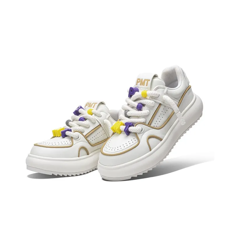PMT Wear-Resistant Lightweight Height Increasing Low-Top Skateboard Shoes Unisex-4