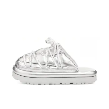 UGG Hi Shine Spaceslider Slide Silver Women's