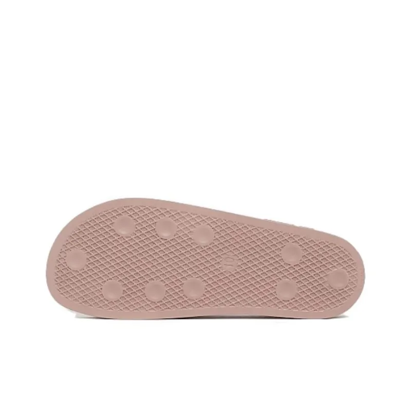 Adidas Originals ADILETTE Rubber Sole Abrasion Resistant Slide Slippers Unisex Pink-4