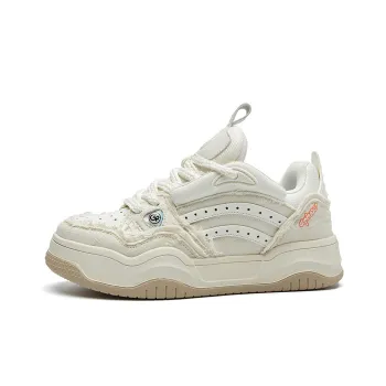 Isolated Manufacturing Coverage Slip-Resistant Breathable Low-Top Skateboard Shoes Unisex